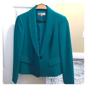 Emerald green blazer